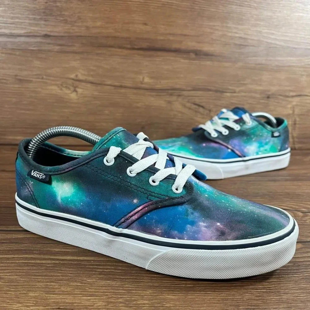 Vans Galaxy Low Top Sneakers Girls Size 4Y
